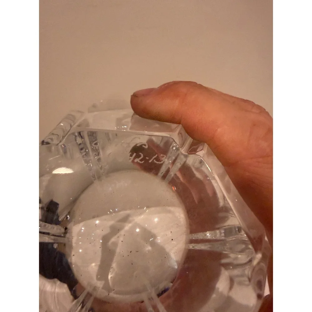 Orrefors Crystal Bowl Sweden 8.5